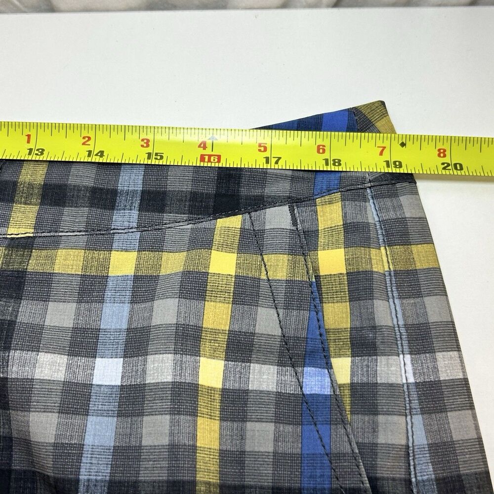 Tommy Bahama Shorts Mens 36 Gray Island Active Hybrid Gingham Check Drawstring - Picture 8 of 10